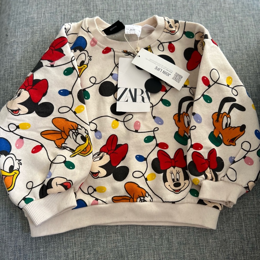 Zara Disney Christmas Sweater